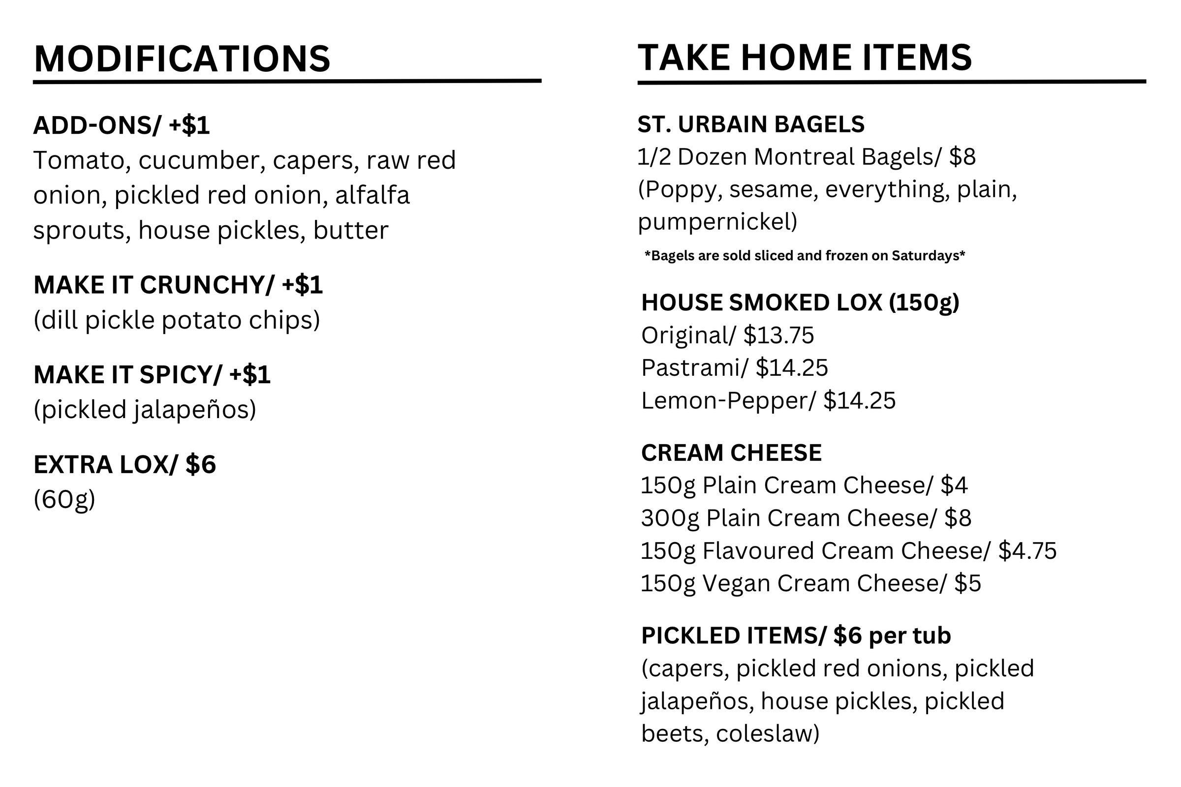 IN STORE MENU Catering Contact Us FAQs Gift card
